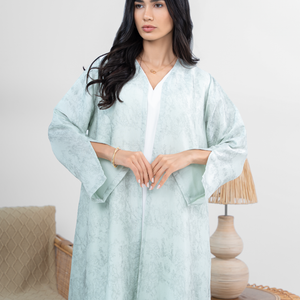 Ocean mist abaya