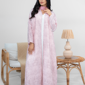 Rose aura abaya