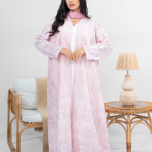 Rose aura abaya