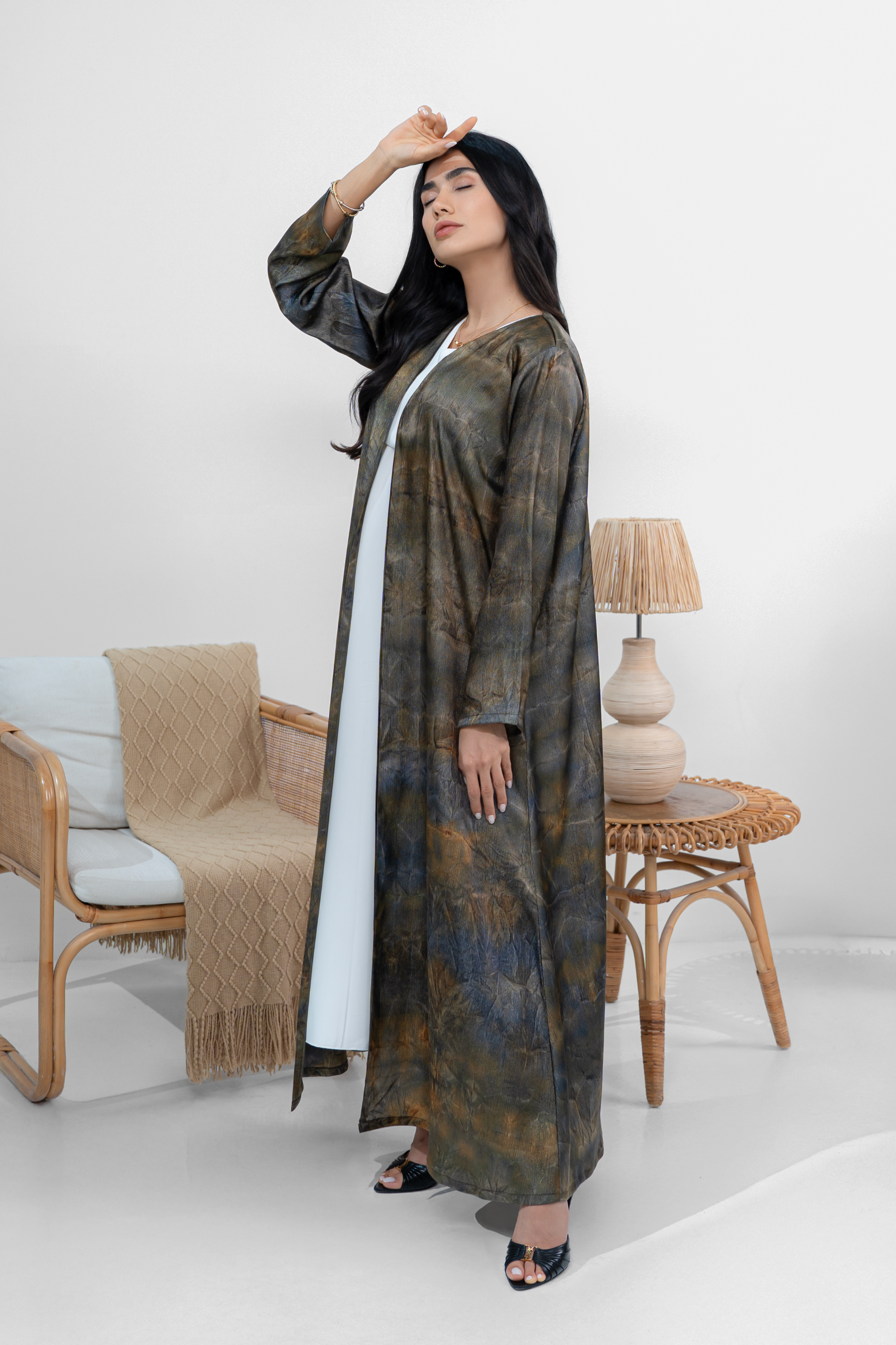 Bronz breez abaya