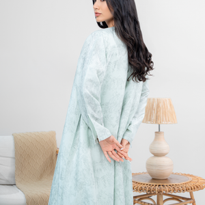 Ocean mist abaya