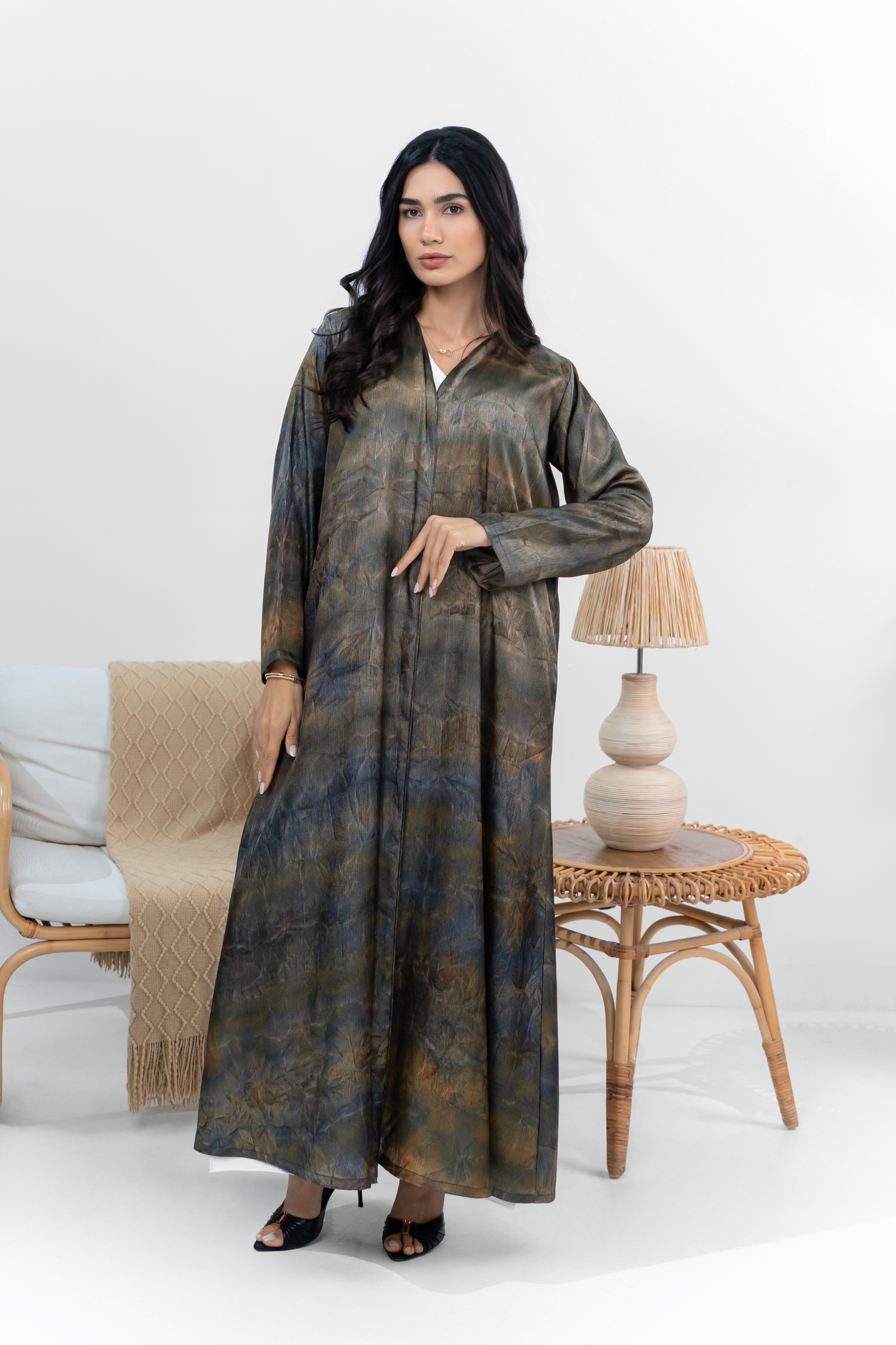 Bronz breez abaya